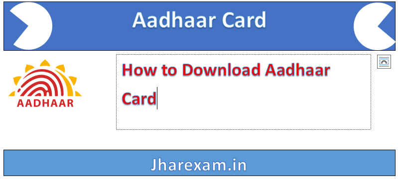 How to Download Aadhaar card